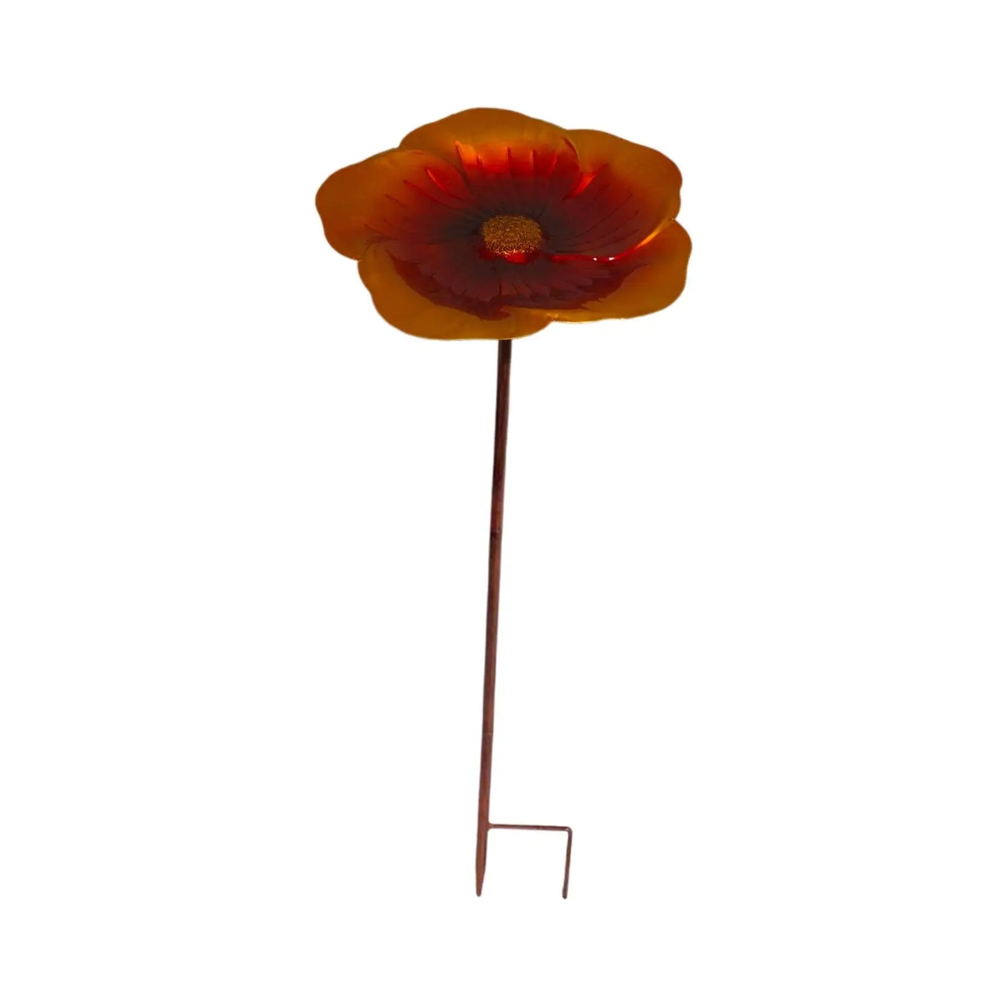 Decorative Bird Bath with Garden Stake