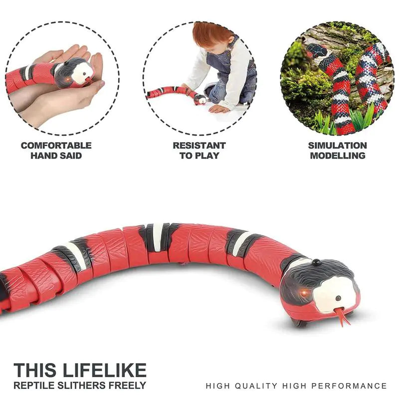 Smart Interactive Cat Snake Toy