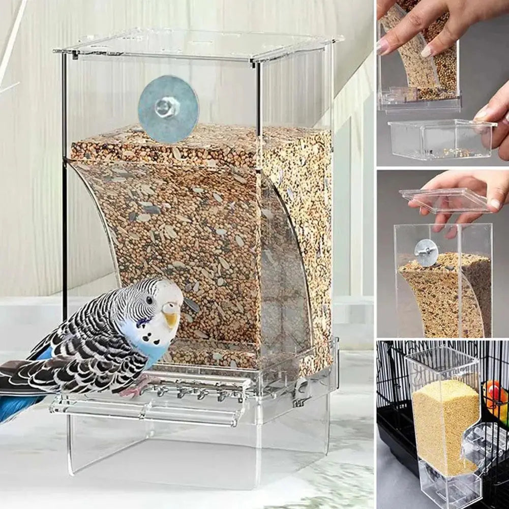 CleanBeak No Mess Automatic Bird Feeder Cup