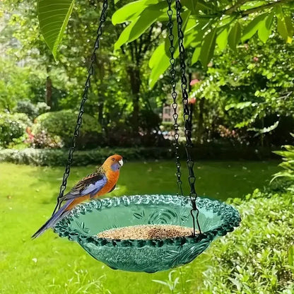 15-inch Hanging Parrot Bath Bowl