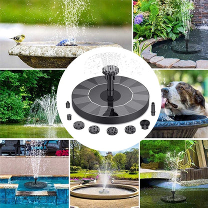 EcoFlow Solar Fountain Pump for Bird Baths and Ponds