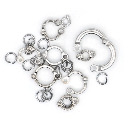 Adjustable Metal Parrot Foot Rings