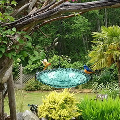 15-inch Hanging Parrot Bath Bowl