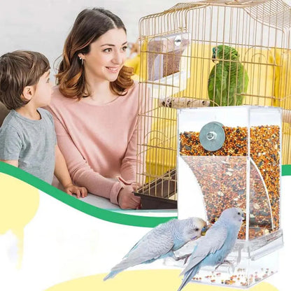 CleanBeak No Mess Automatic Bird Feeder Cup