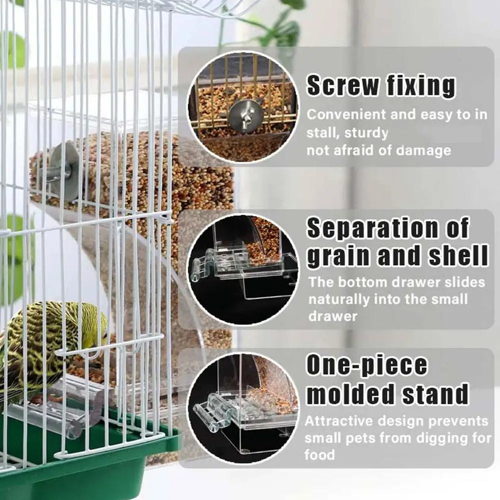 CleanBeak No Mess Automatic Bird Feeder Cup