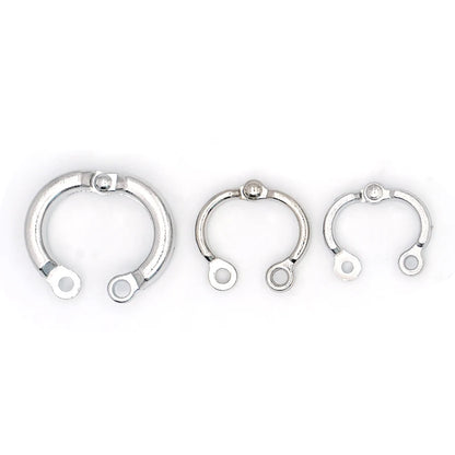 Adjustable Metal Parrot Foot Rings