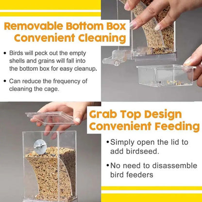 CleanBeak No Mess Automatic Bird Feeder Cup